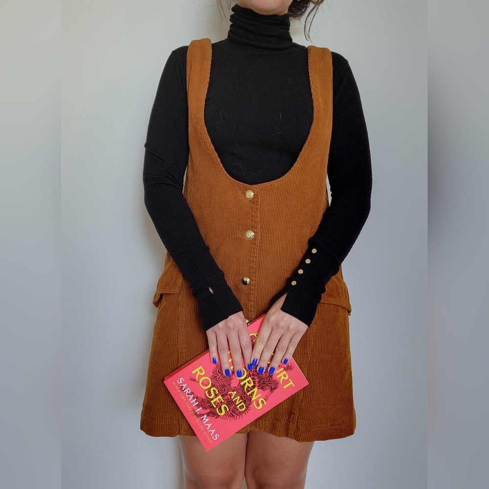 Zara New size small corduroy jumper brown